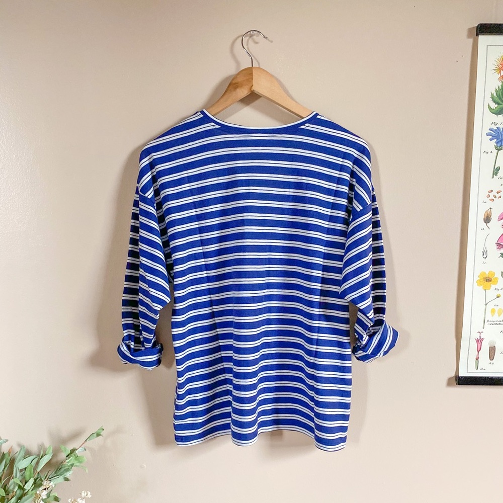 Organic Cotton Striped Tee - Picture 2 of 6